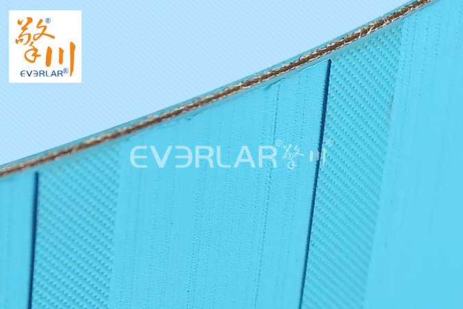 雙面藍色橡膠片基帶