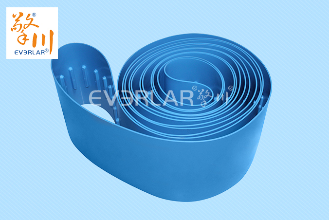 藍色易清潔帶加雙導條肉類加工輸送機械設備