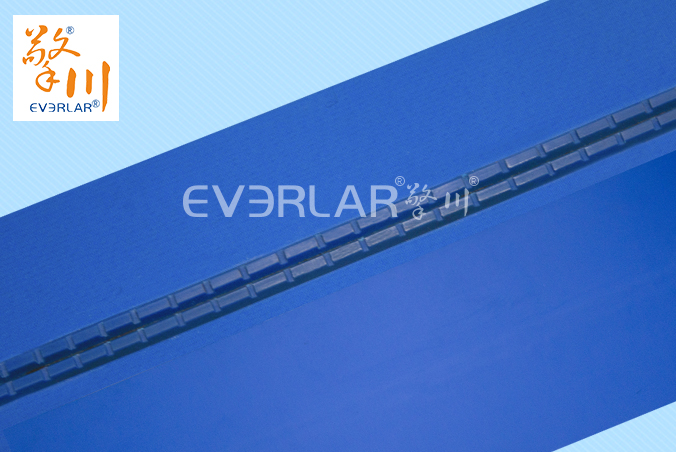 藍色PU輸送帶加導(dǎo)條耐磨耐油耐腐蝕工業(yè)皮帶定制