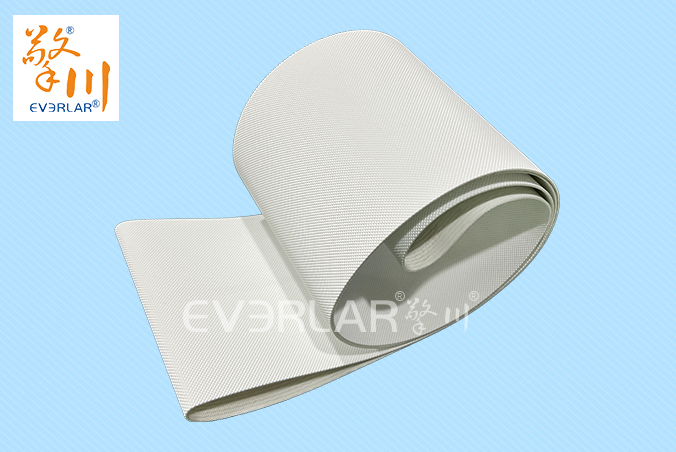 食品級白色PU鉆石紋輸送帶耐磨防滑適配餅干生產(chǎn)線包裝機皮帶