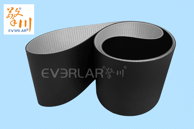 黑色啞光PVC輸送帶耐磨防滑食品電子輸送機分揀線傳送帶