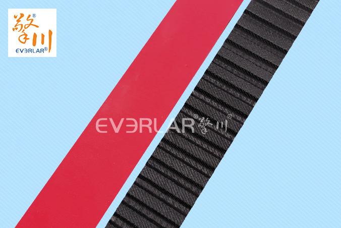 橡膠同步帶加紅膠耐磨防滑立式包裝機(jī)枕式包裝機(jī)無縫拉膜帶傳動帶