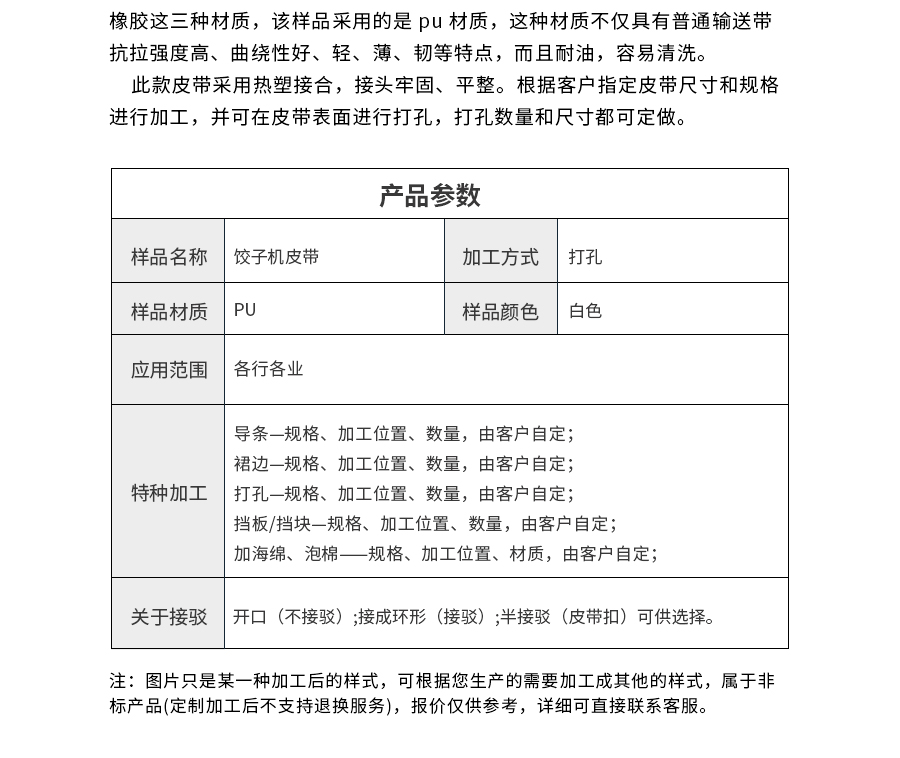 食品輸送帶 食品輸送帶
